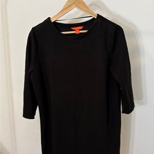 Black 3/4 Sleeve Dress
